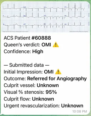 QoH ECG interpretation